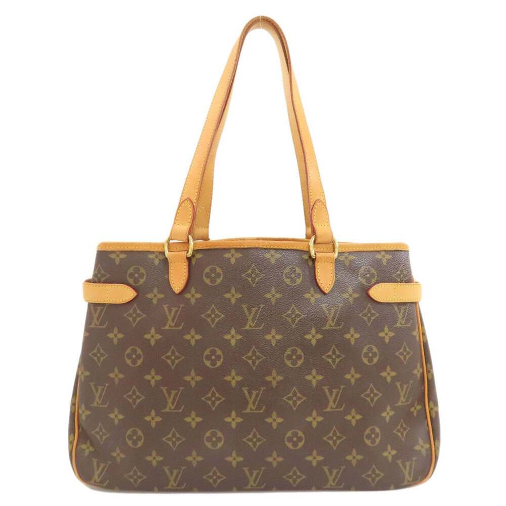 LOUIS VUITTON Authentic Brown Monogram Canvas Tote Bag - Picture 2 of 16